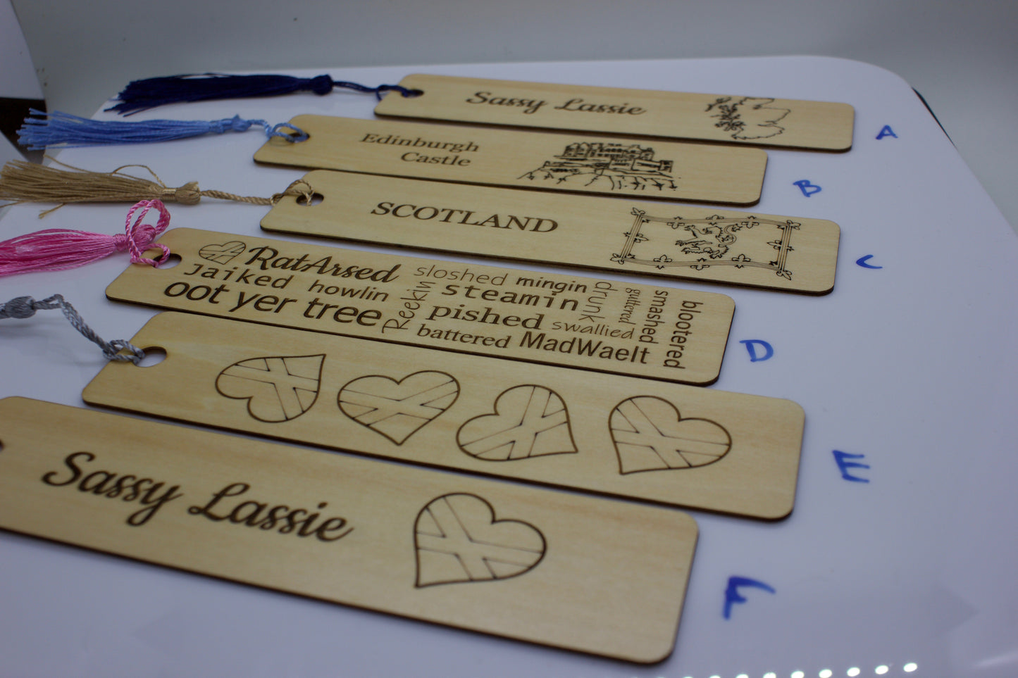 Scottish Bookmarks