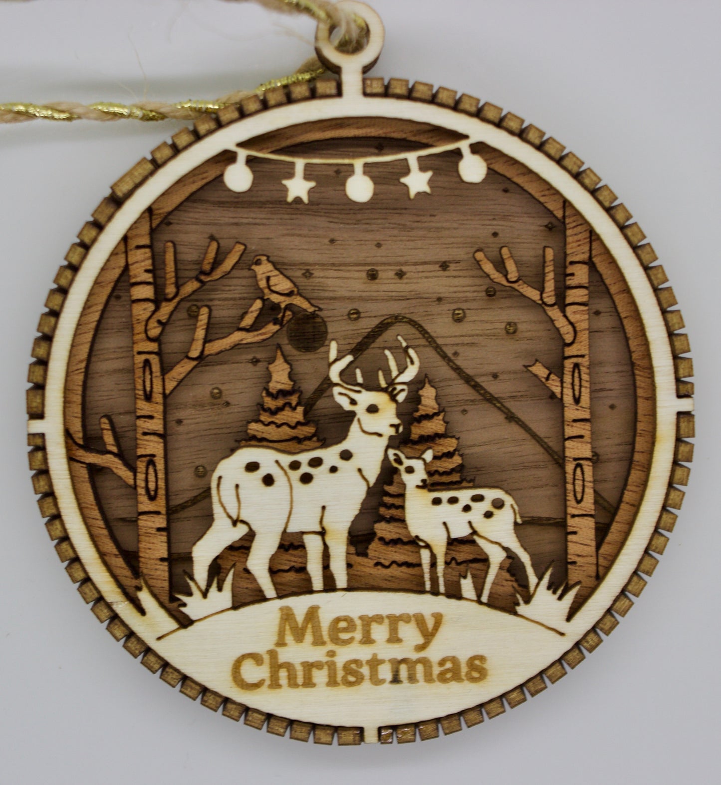 3D Deer Ornament