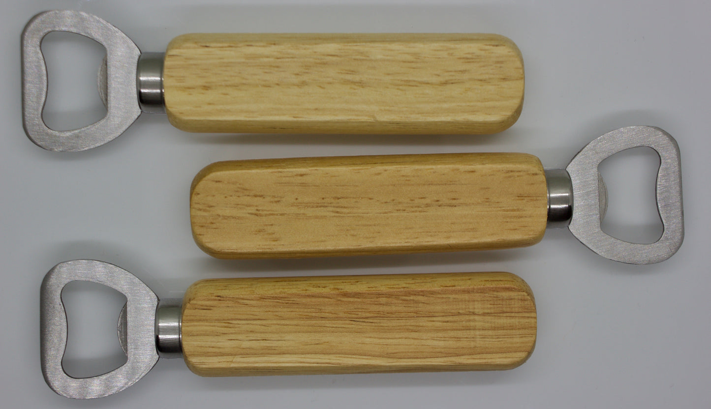 Custom Wooden Bottle Opener
